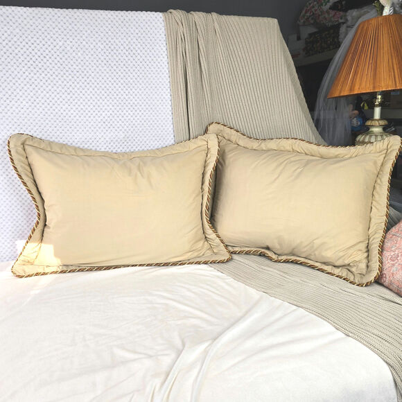 Croscill Bali Tropical Jacquard Woven Standard Pillow Shams - Picture 8 of 10